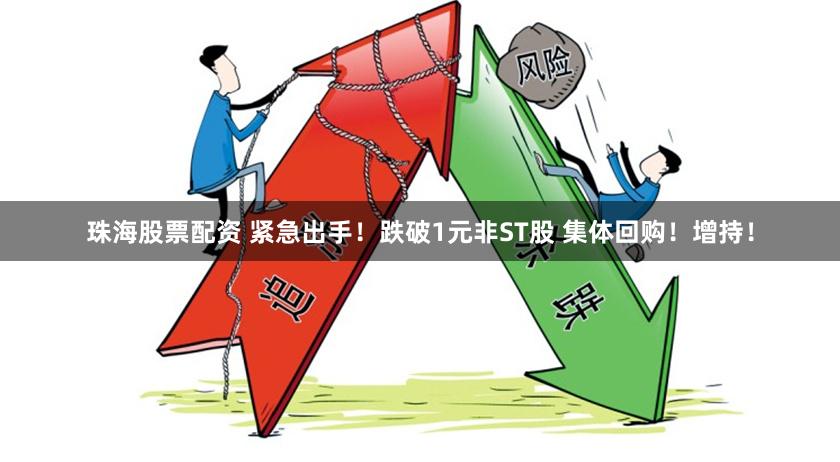 珠海股票配资 紧急出手！跌破1元非ST股 集体回购！增持！