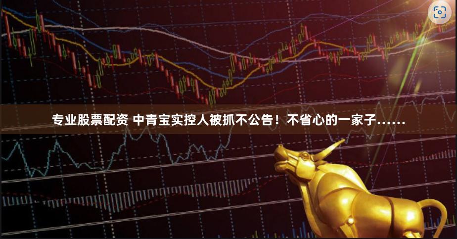 专业股票配资 中青宝实控人被抓不公告！不省心的一家子……