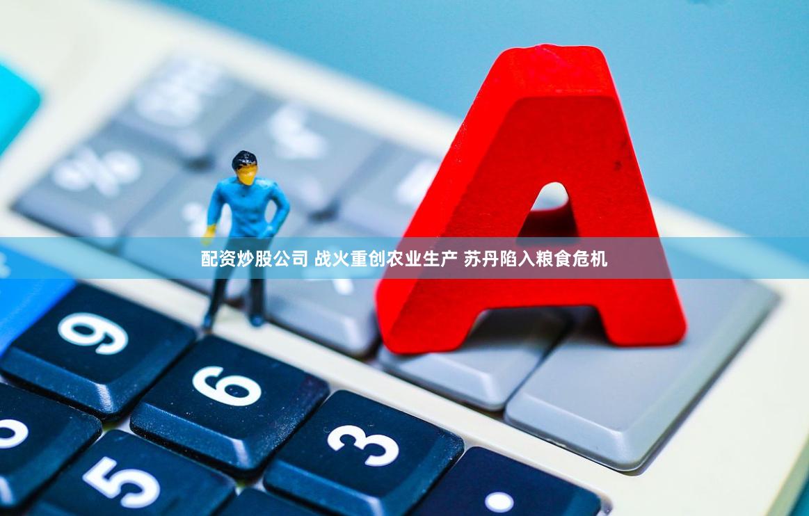 配资炒股公司 战火重创农业生产 苏丹陷入粮食危机