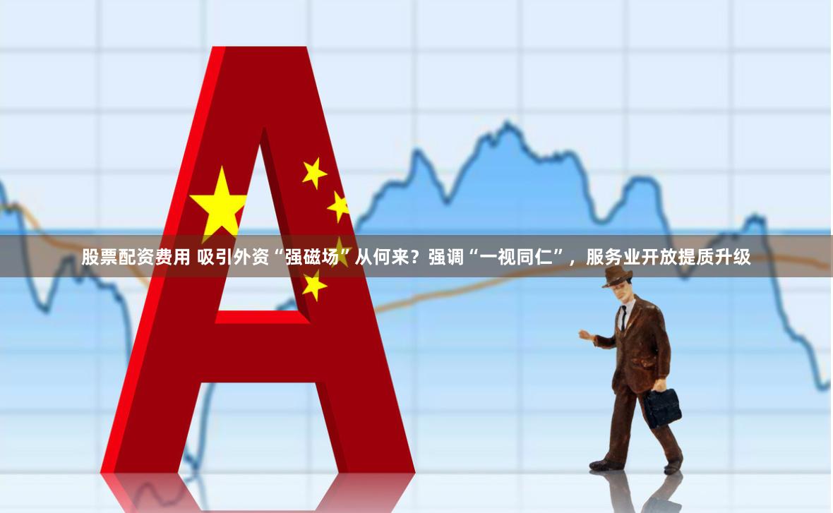 股票配资费用 吸引外资“强磁场”从何来？强调“一视同仁”，服务业开放提质升级